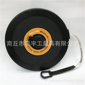 Règle en fibre de coquille noire, ceinture droite en PVC
